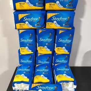 Stayfree Maxi Regular Pads For Women Wingless 10 Pads x14 = 140 total